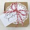 Wrapables 2.1" x 3.5" Thank You Card Inserts, Appreciation Cards for Small Business, Weddings, Bridal & Baby Showers, 120pcs